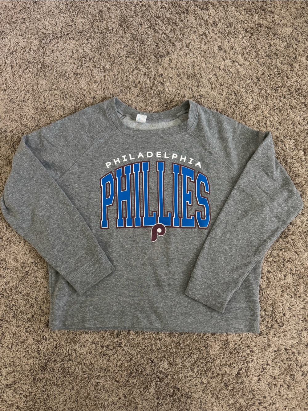 Phillies cropped Sweatshirt